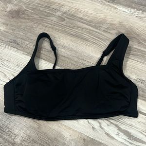 Kona Sol Black Swim Top Size M